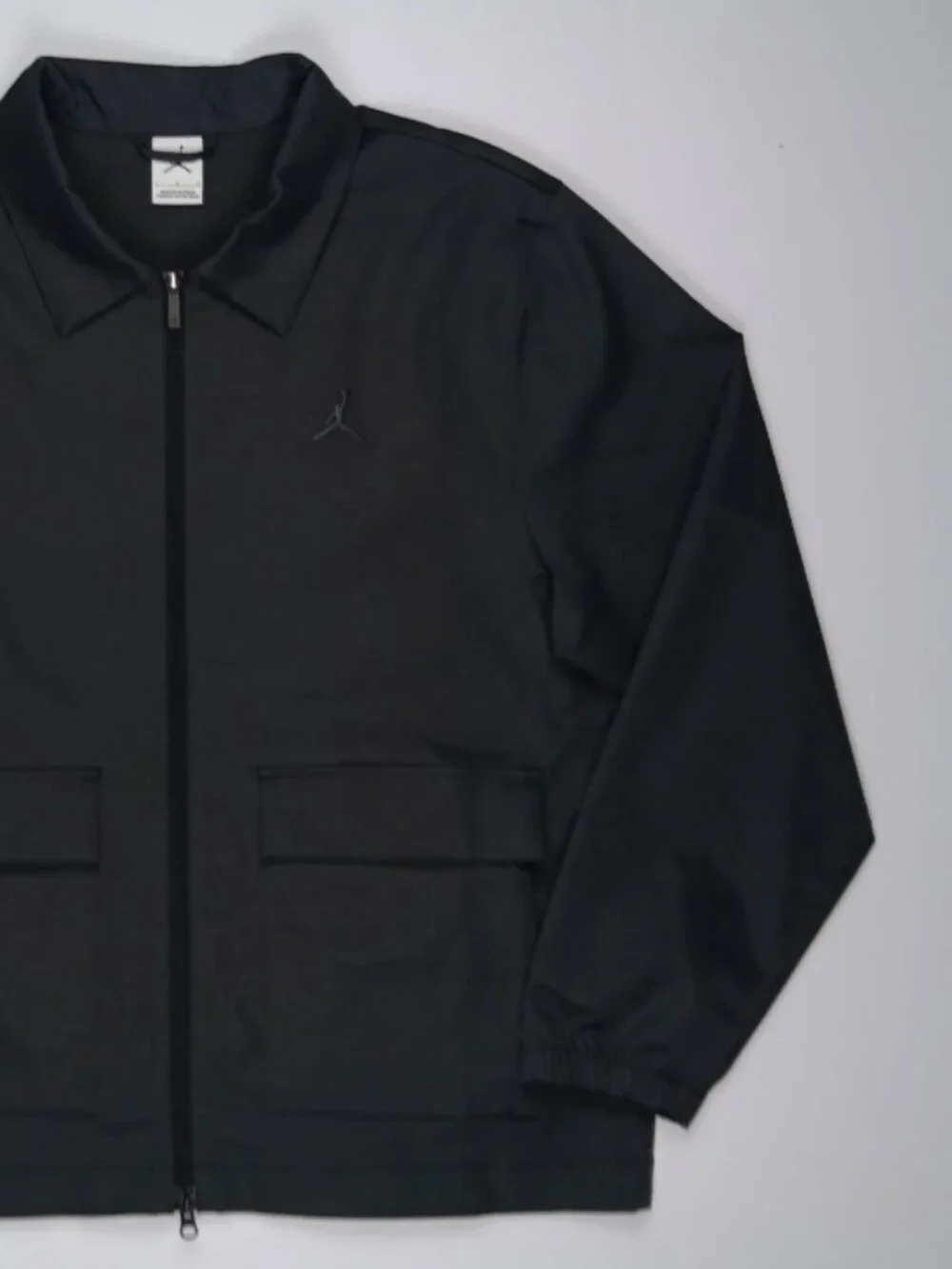 Jordan Golf Jacket Men's Large Black Dark Shadow Full Zip HQ8681-010 NWT